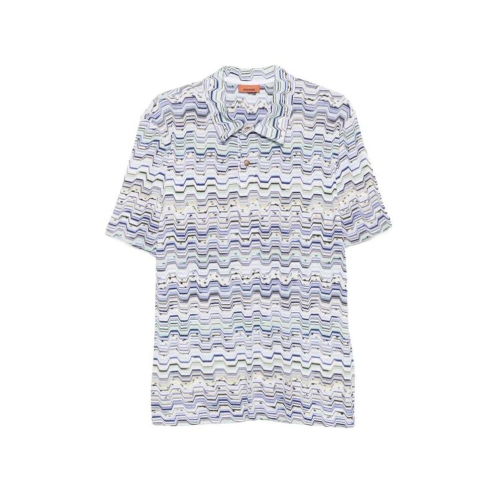 Missoni Men Zigzag Polo